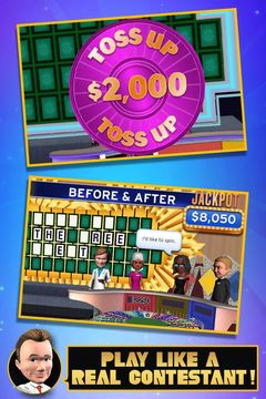 Wheel of Fortune ゲームのスクリーンショット