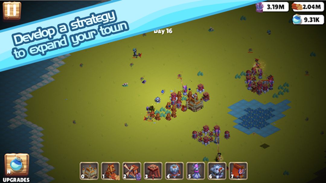 Empire vs Zombie - Free Casual Tower Defense Games screenshot game