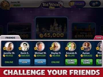 Bid Whist Plus Game Screenshot