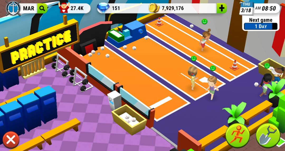 Softball Club screenshot game