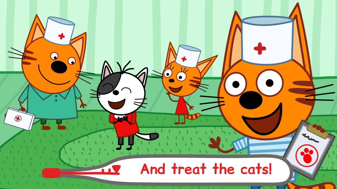 Screenshot of Kid-E-Cats Animal Doctor Games