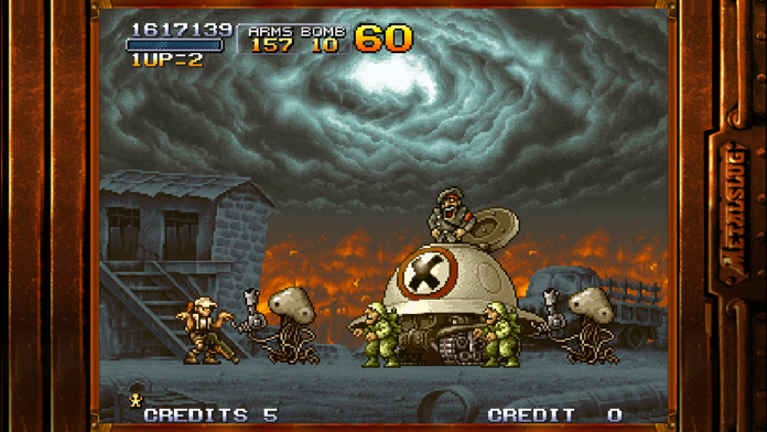 METAL SLUG 2 ゲームのスクリーンショット