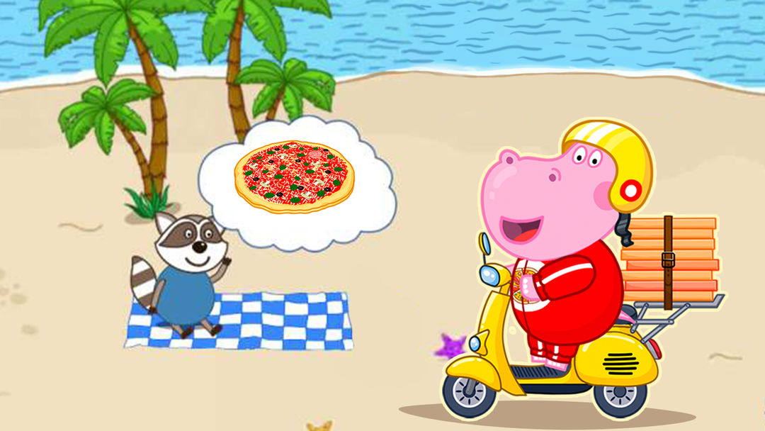 Screenshot of Pizza maker. Cooking for kids
