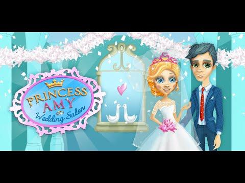 Screenshot of the video of Princess Amy Wedding Salon