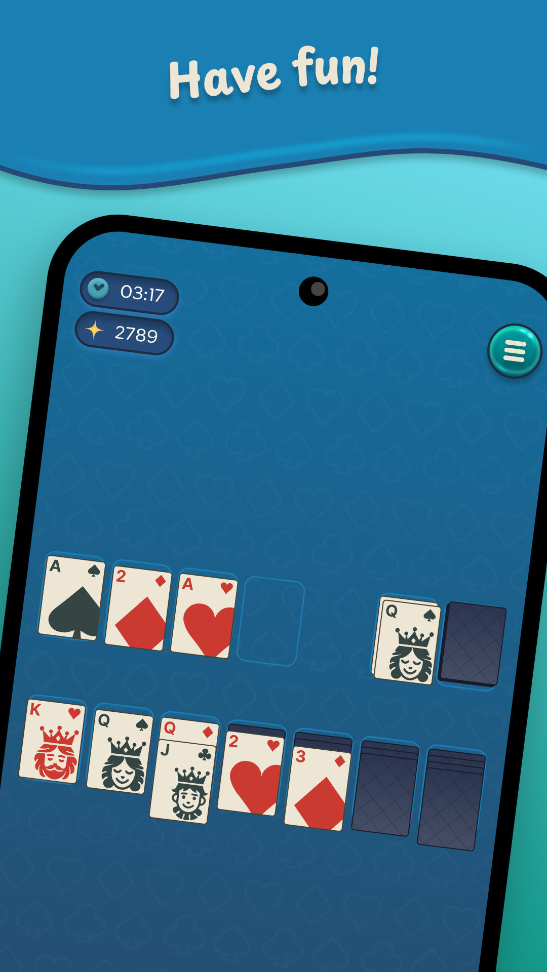 Solitaire - Classic Card Game Game Screenshot