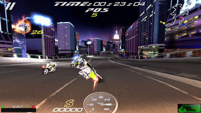 Ultimate Moto RR 2 게임 스크린 샷