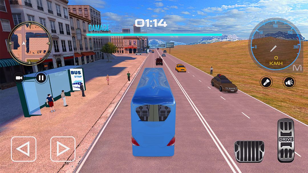 City Coach Bus Parking Arena 3D: Bus Driving Game ภาพหน้าจอเกม