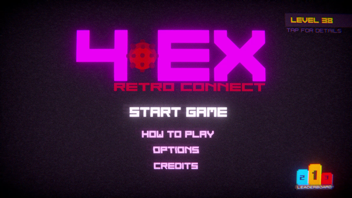 4EX: Retro Connect Game Screenshot