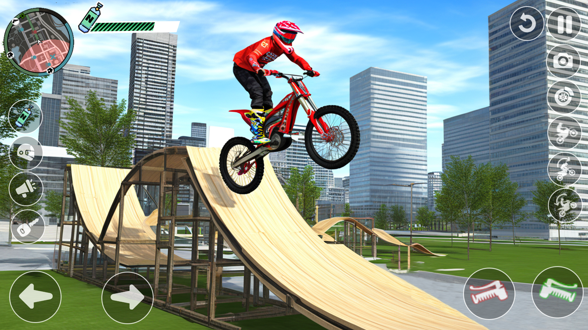 Dirt Bike Moto Stunt Game 2025 Game Screenshot