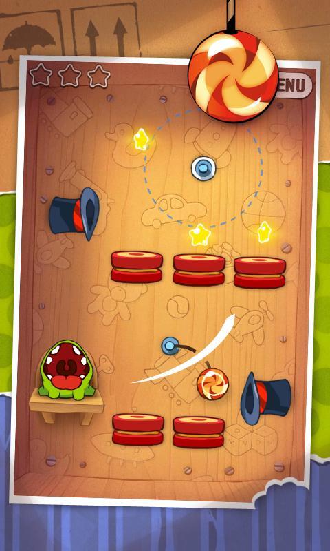 Cut the Rope GOLD ゲームのスクリーンショット