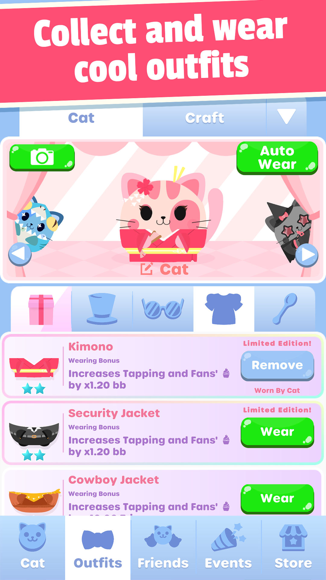 Greedy Cats: Kitty Clicker Game Screenshot