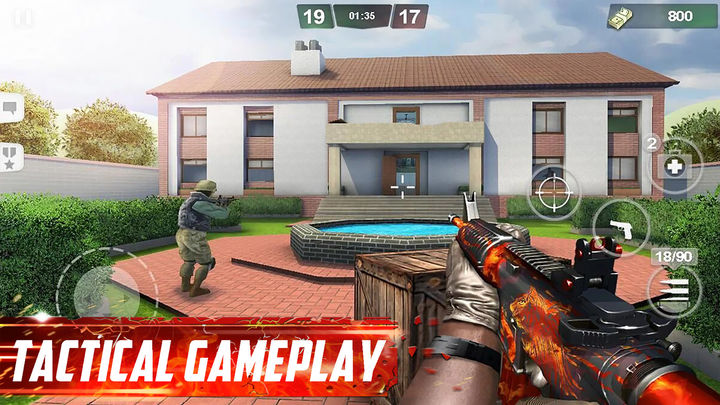 Screenshot 1 of Hoạt động đặc biệt: Trò chơi bắn súng FPS PVP 3.37