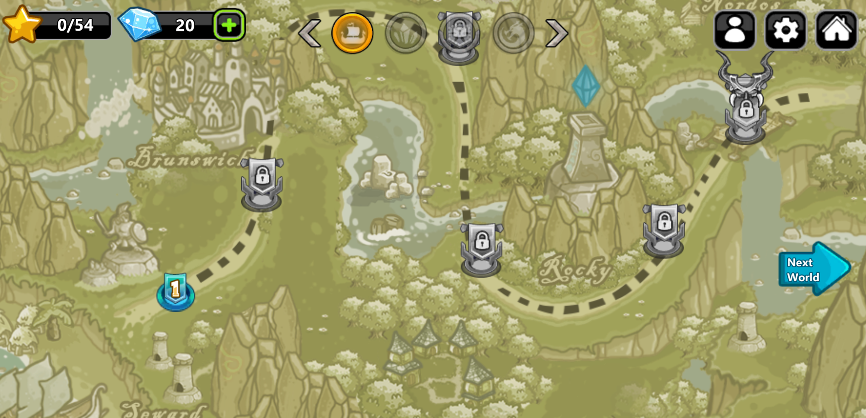 Tower Defense Battle Rush Game Screenshot
