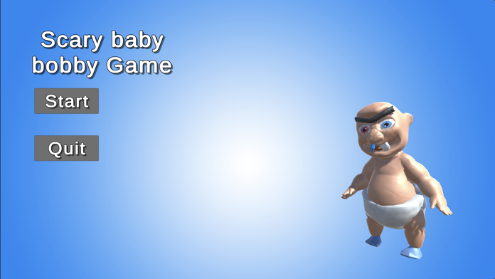 Cuplikan Layar Game Scary Baby Bobby Game