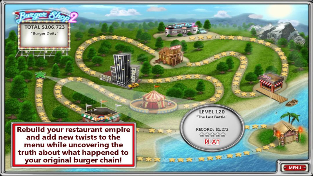 Burger Shop 2遊戲截圖