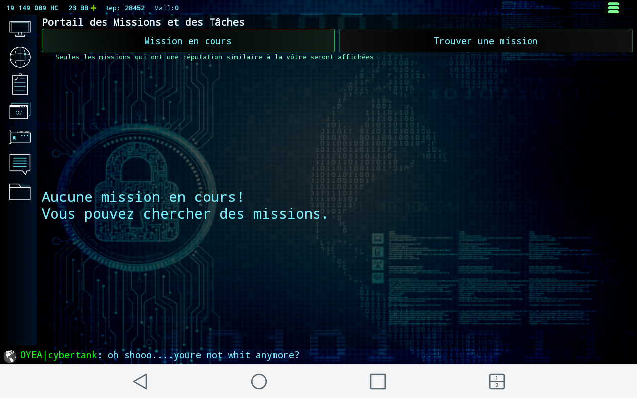 Hackerz - MMO simulator 遊戲截圖