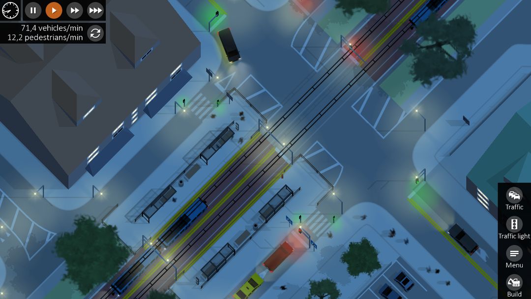 Screenshot of Intersection Controller