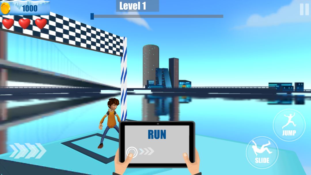 Screenshot of Super Water Stuntman Run 2021