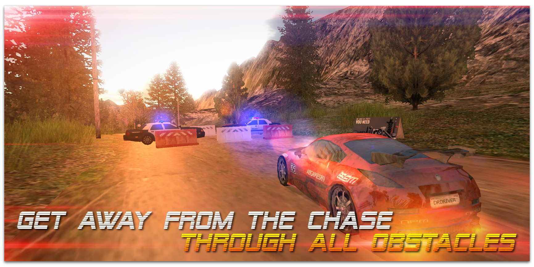 DIRT Rally Driver HD 게임 스크린샷