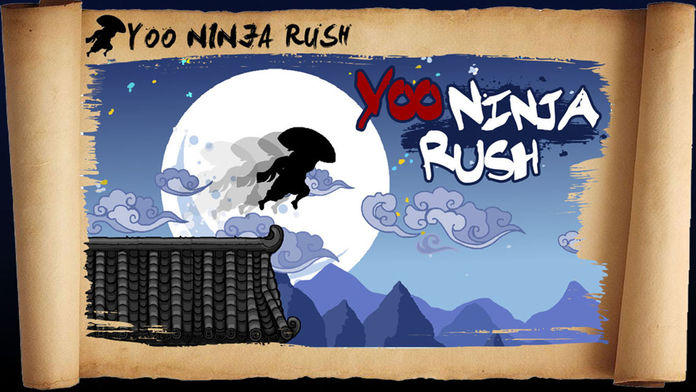Yoo Ninja Rush - Jumping, No Ads Game Screenshot