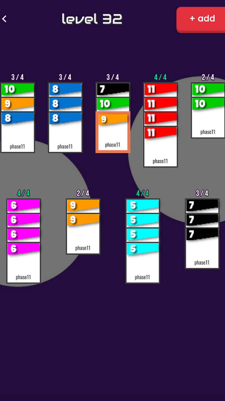 Phase 11: Card Sort, Strategy Game Screenshot
