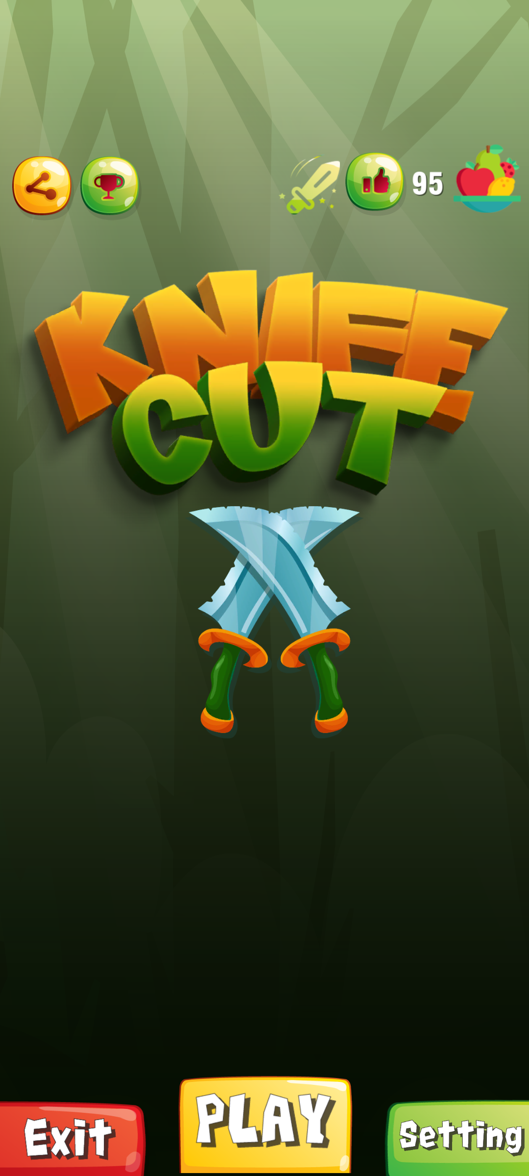 Cuplikan Layar Game Knife Cut