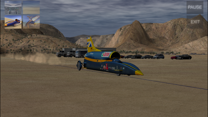 Bloodhound SSC Game Screenshot
