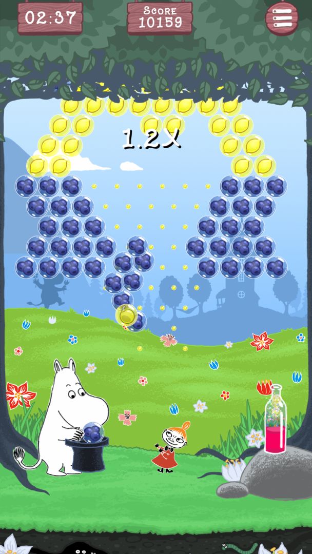 Moomin Bubble ภาพหน้าจอเกม