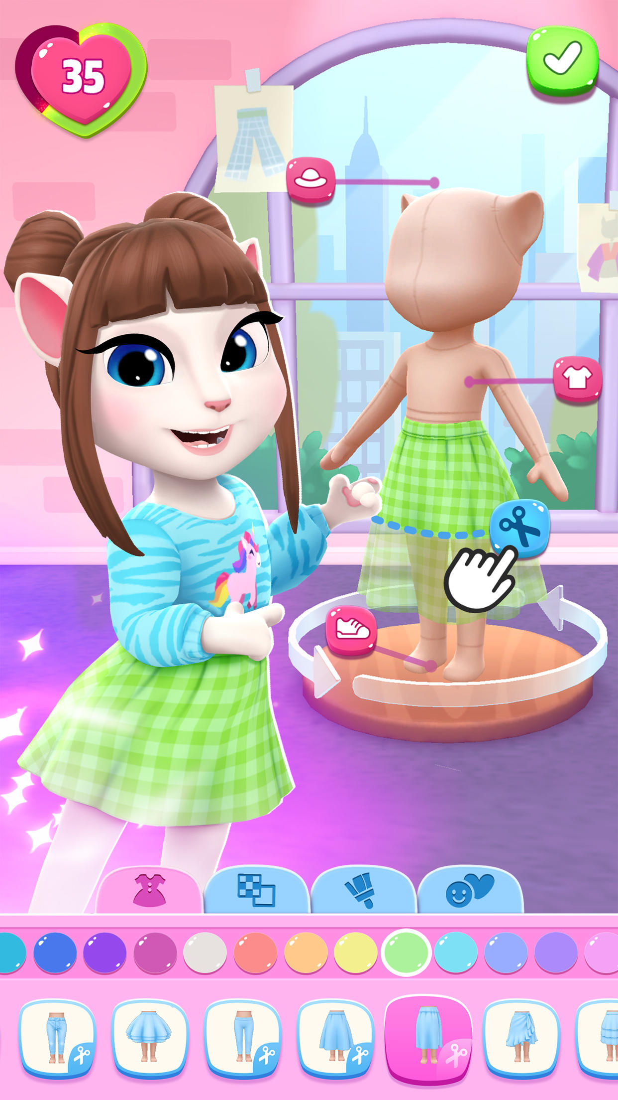 My Talking Angela 2 Game Screenshot