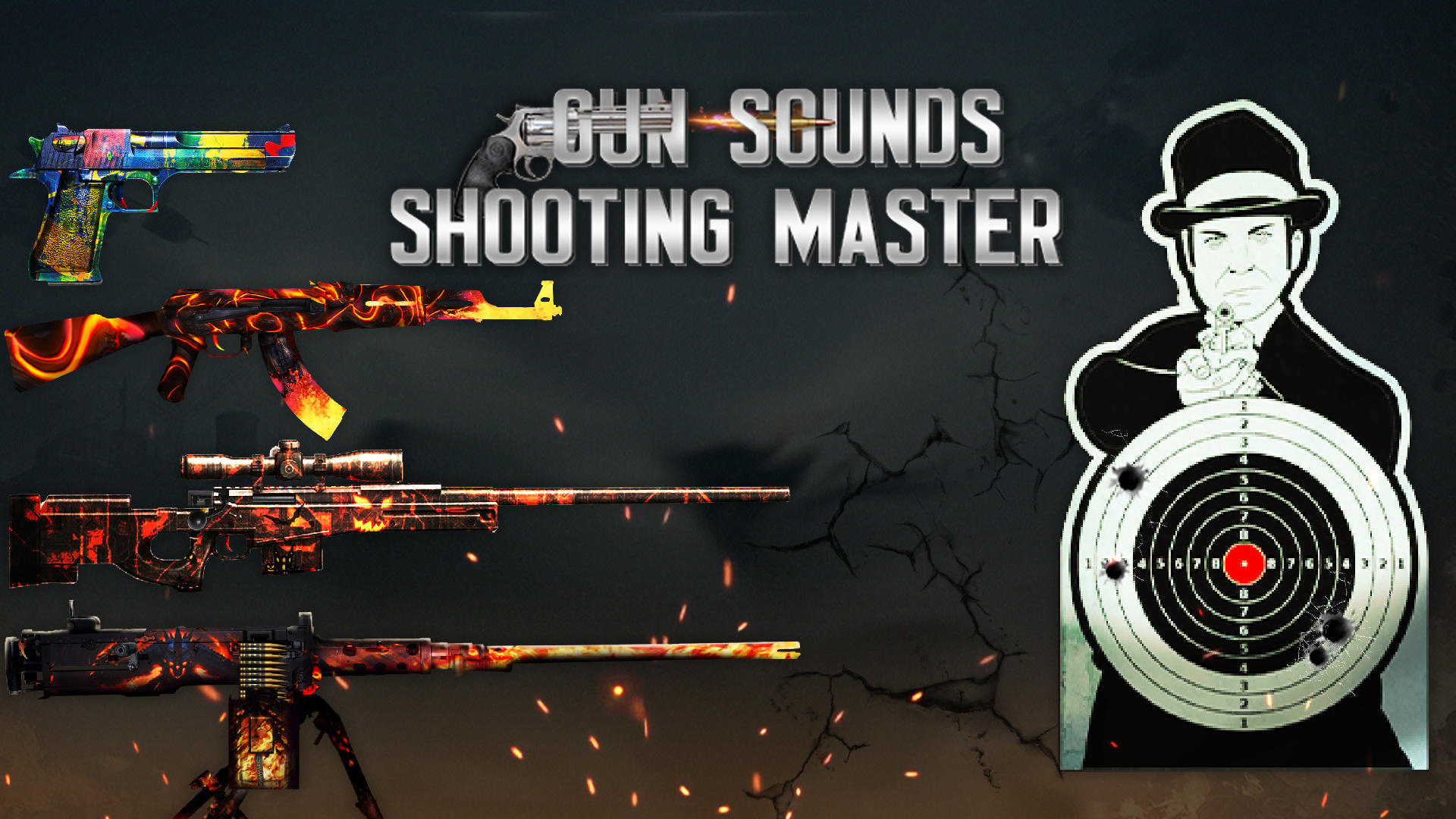Screenshot of Gun Sounds: Shooting Master