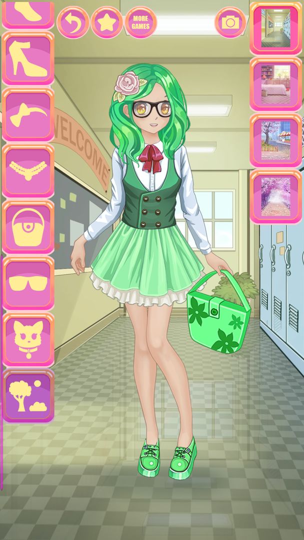 Anime Kawaii Dress Up Games screenshot game