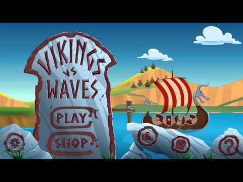 Screenshot of the video of Vikings Vs Waves