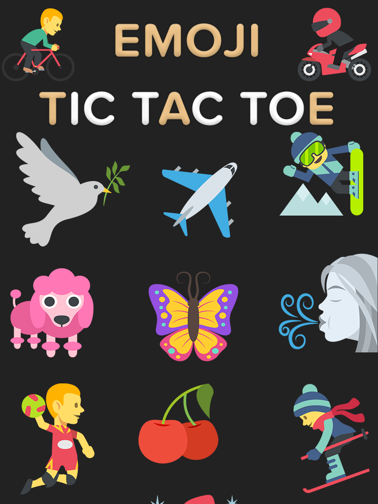 Screenshot of Tic tac toe Emoji