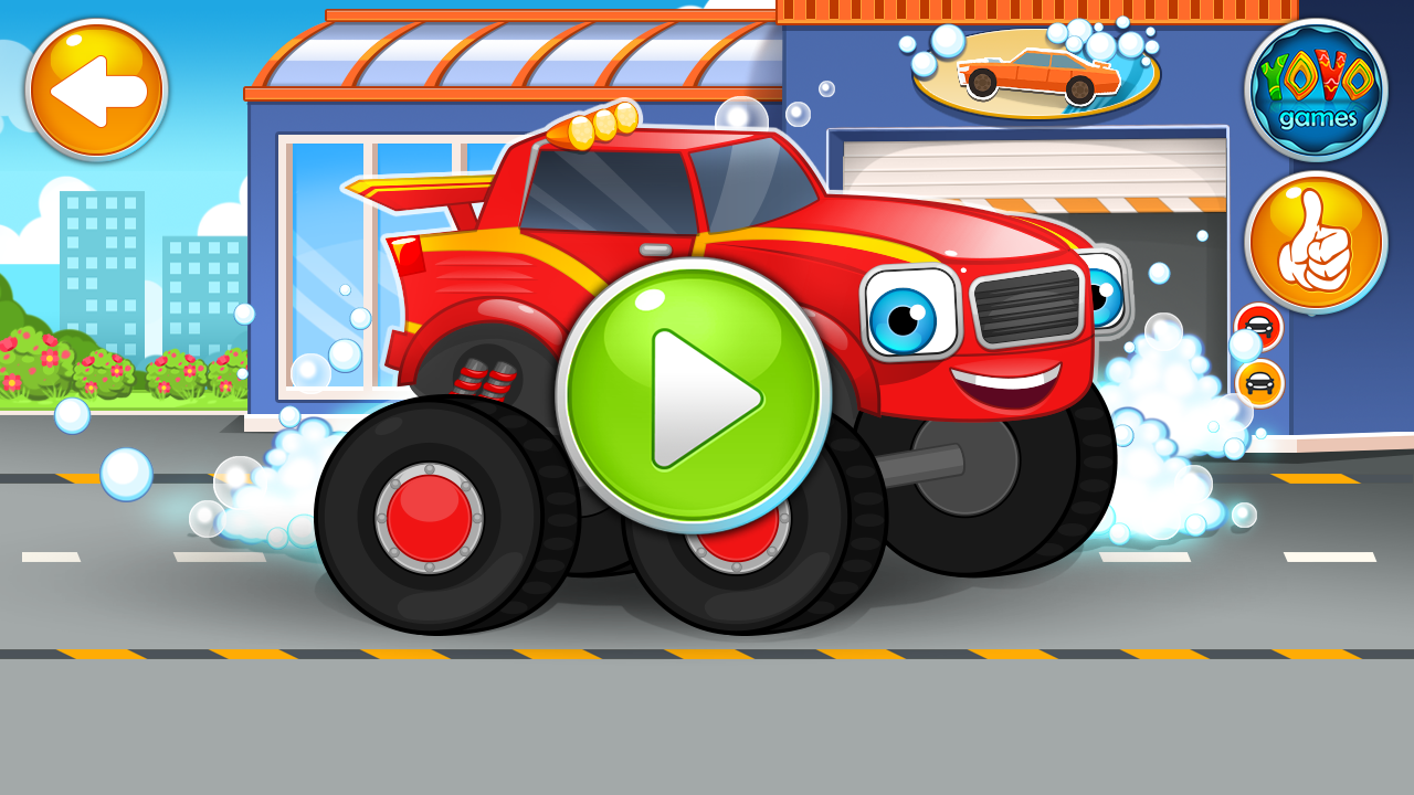 Car Wash - Monster Truck Game Screenshot