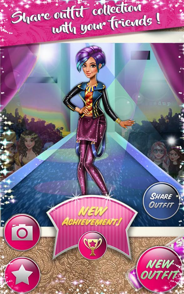 Dress up Game: Tris Runway Game Screenshot
