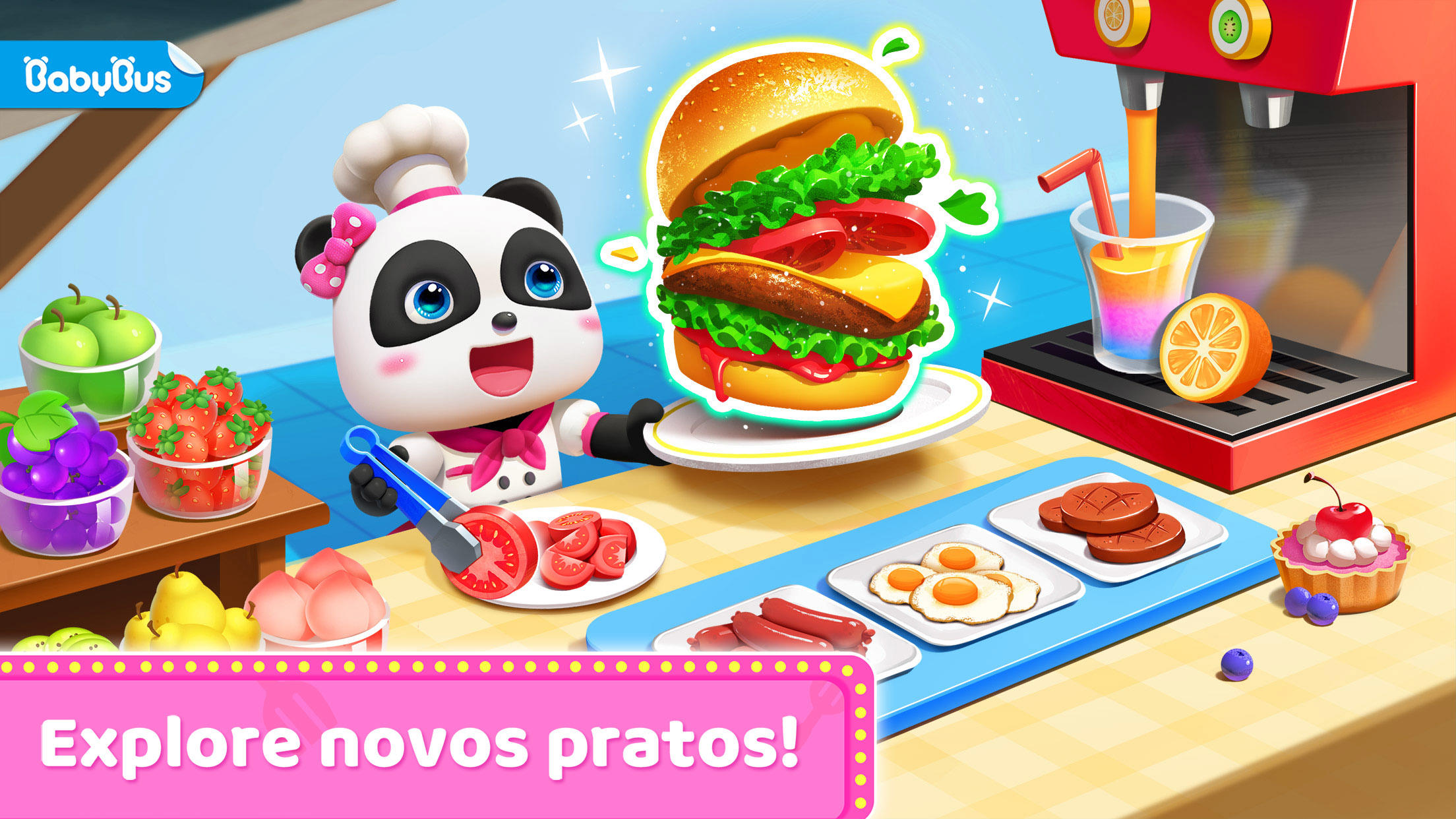 Captura de Tela do Jogo Restaurante do Pequeno Panda