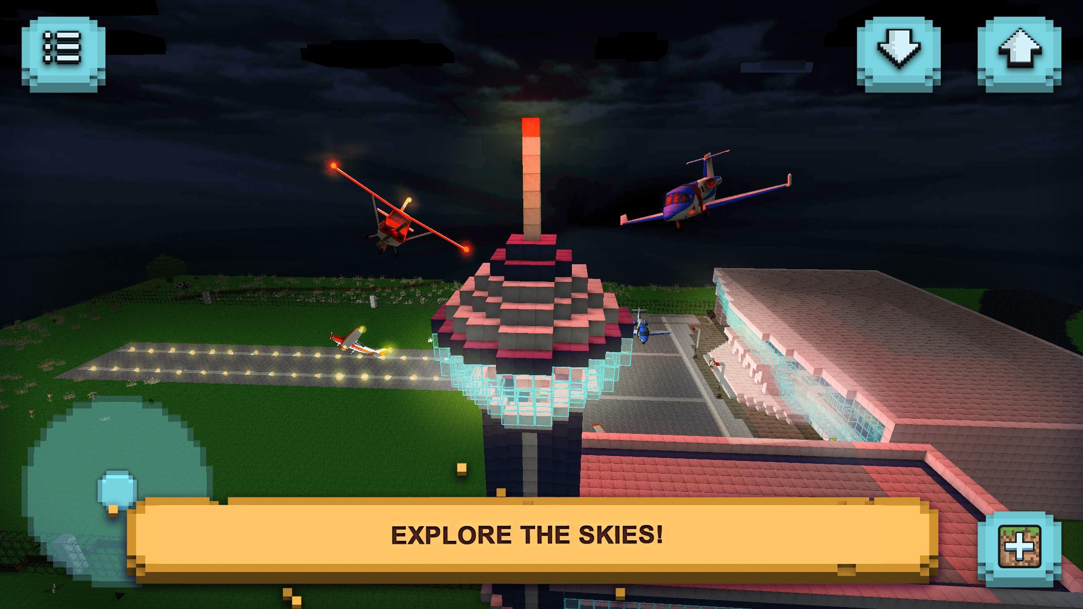 Plane Craft: Square Air screenshot game
