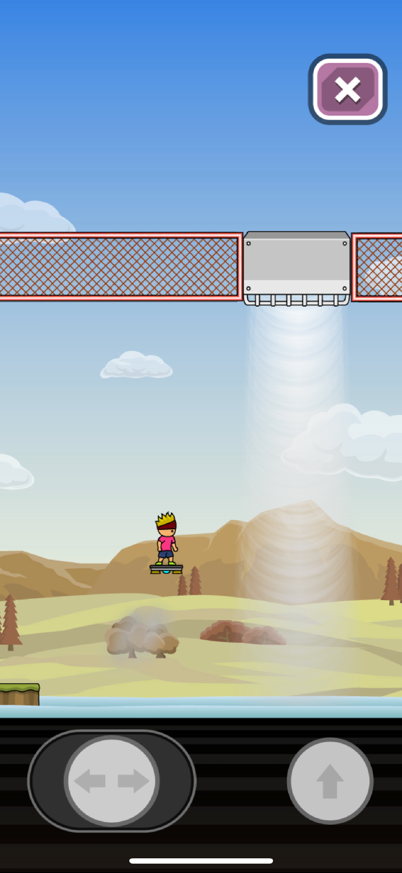 トニーくんのフライングボード ภาพหน้าจอเกม