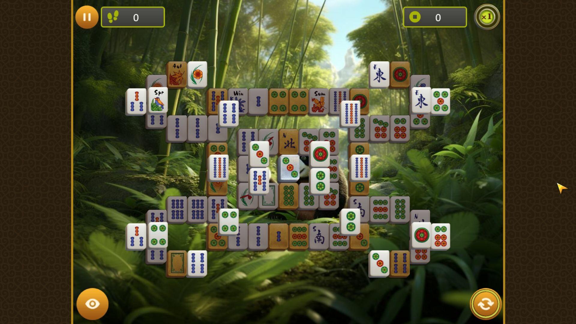 Panda Choice Mahjong Game Screenshot