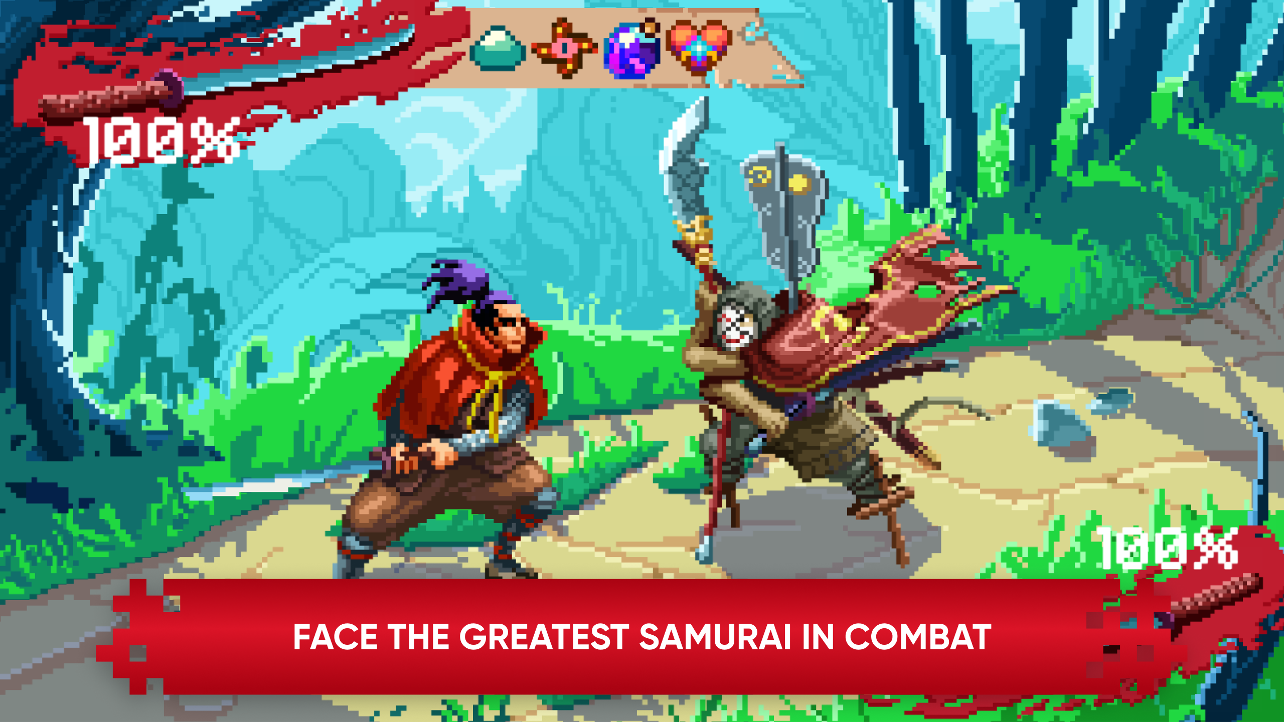 Screenshot 1 of Sakura တွင် Duel - အလယ်ခေတ် Japan Samurai Duels 