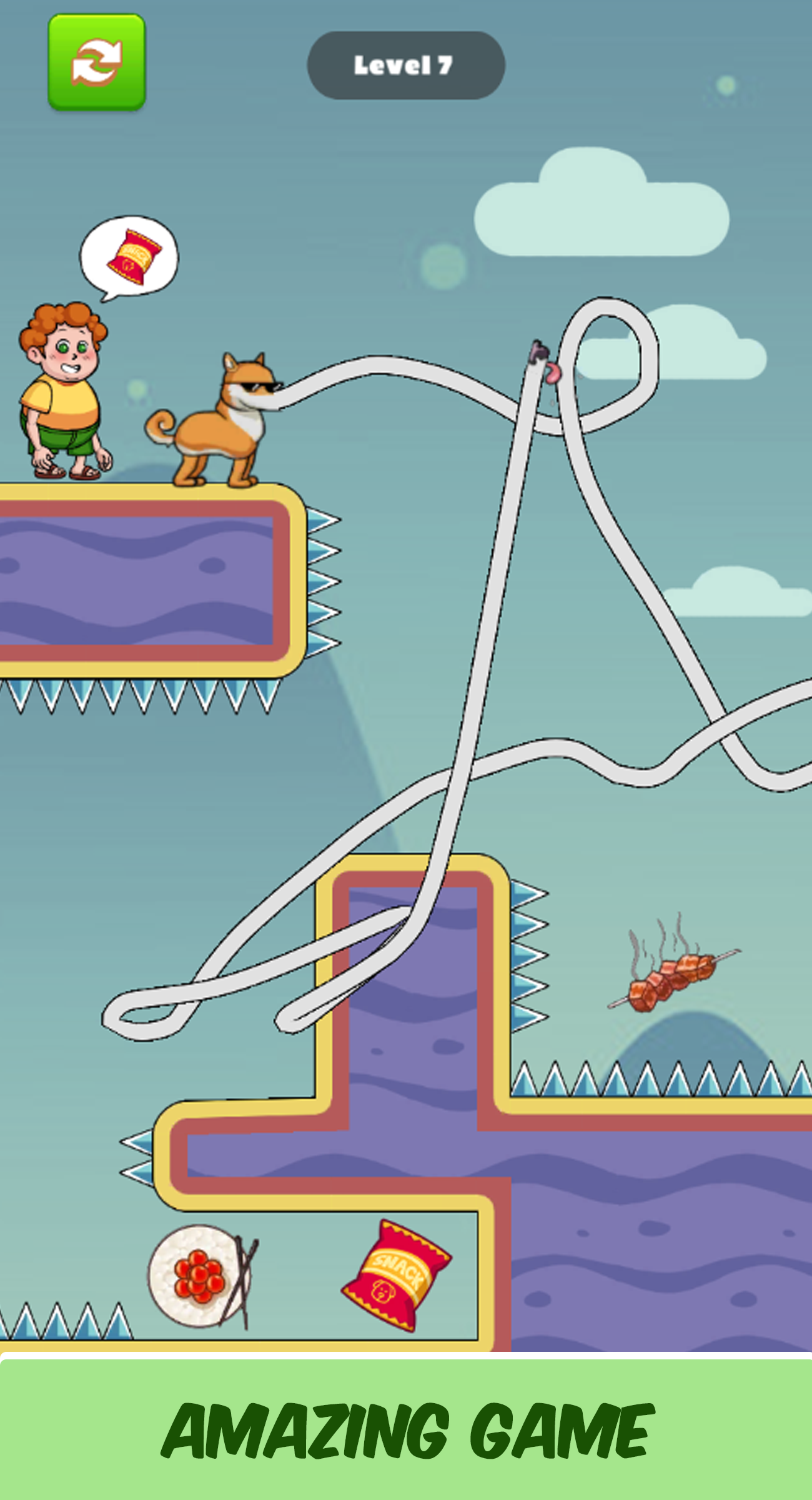 Long Nose Dog - Draw Nose Game Screenshot