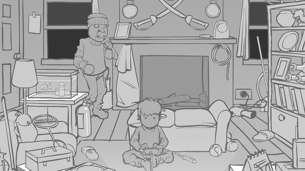 Whack The Thief Game Screenshot