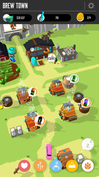 Screenshot of Brew Town