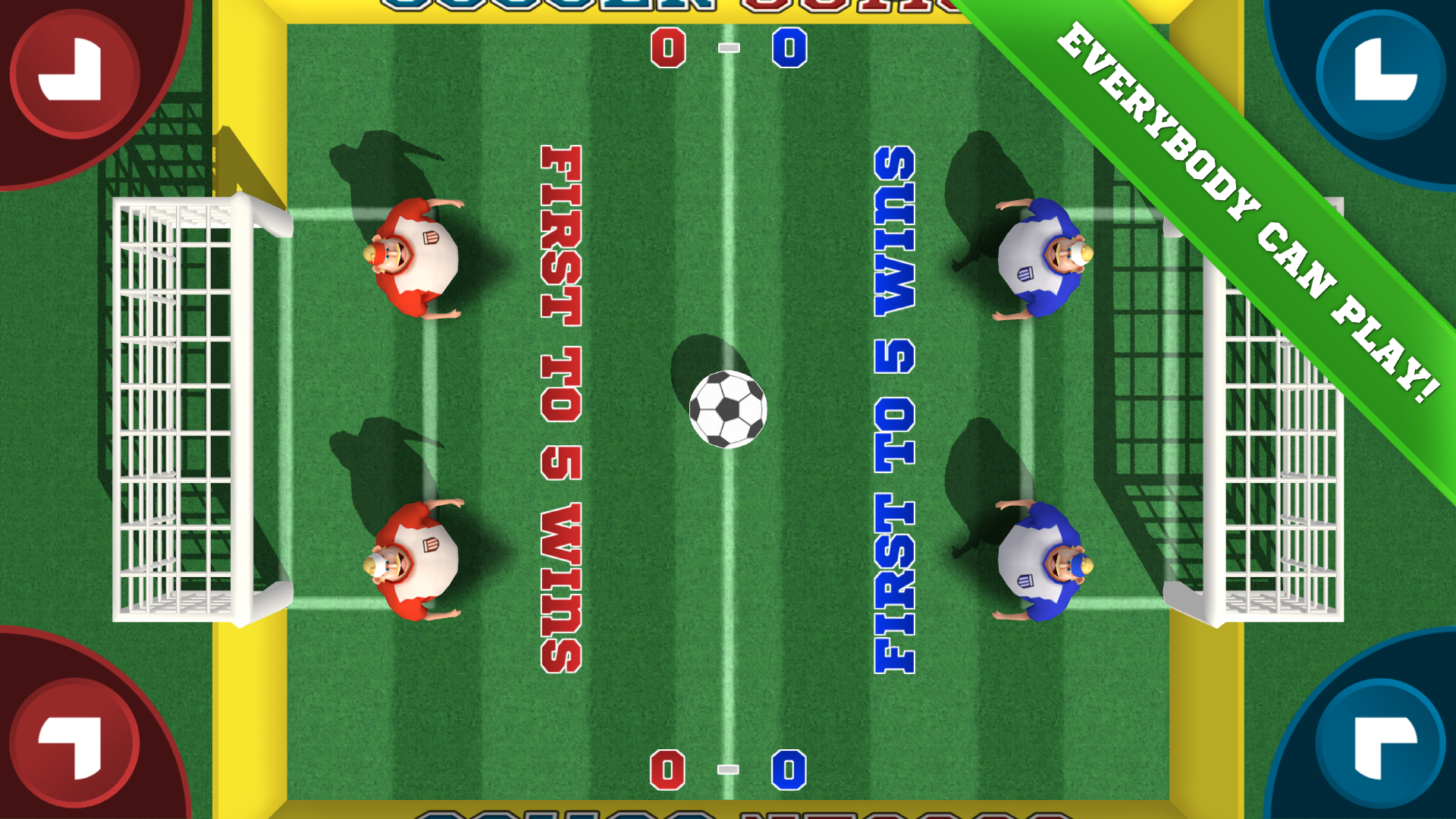 Soccer Sumos - 多人派對遊戲！ 遊戲截圖