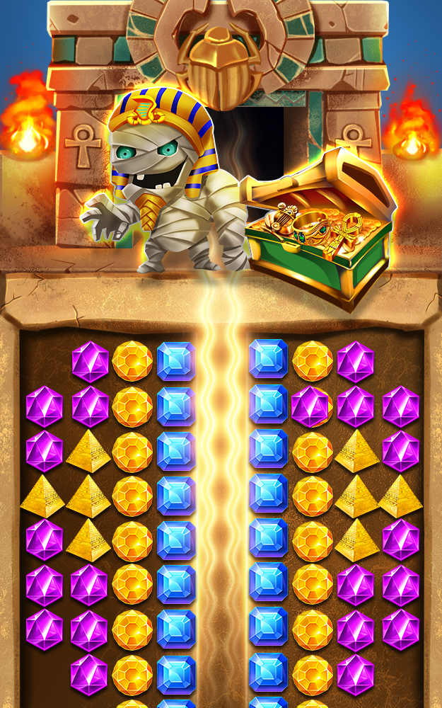 Treasure Hunt Egyptian Empire Game Screenshot