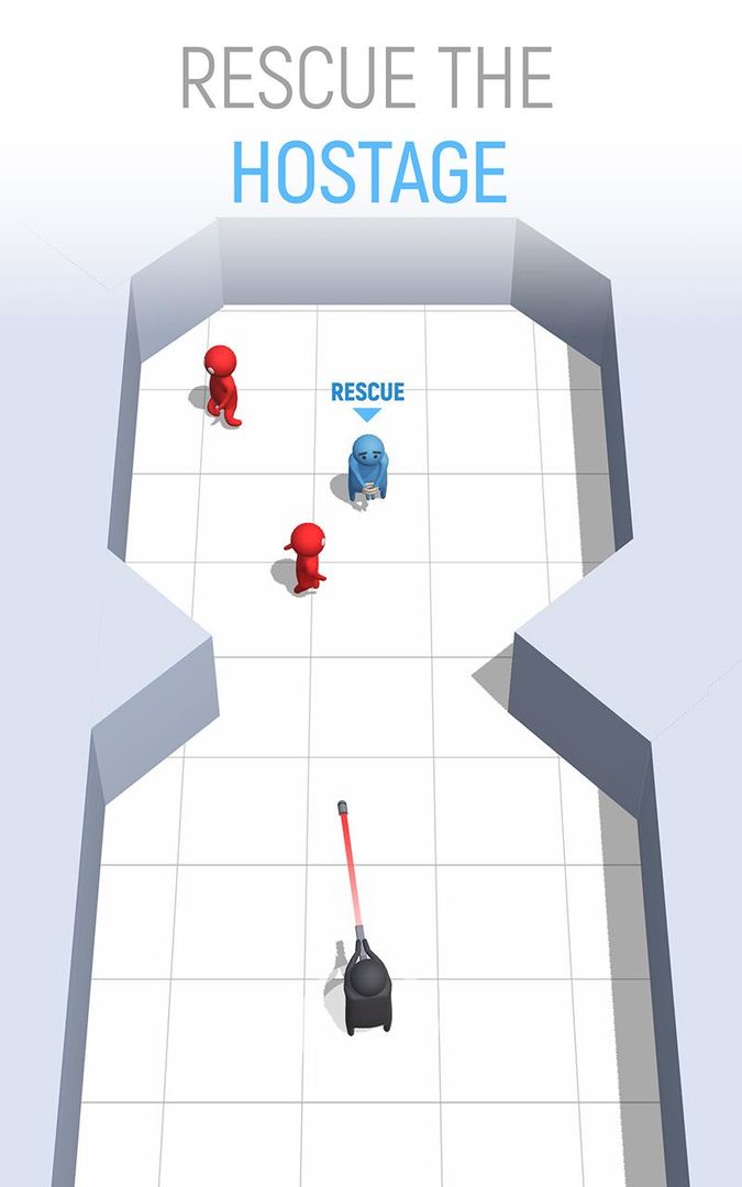 Bullet Man 3D screenshot game