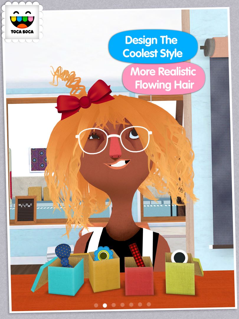 Toca Hair Salon 2 ภาพหน้าจอเกม