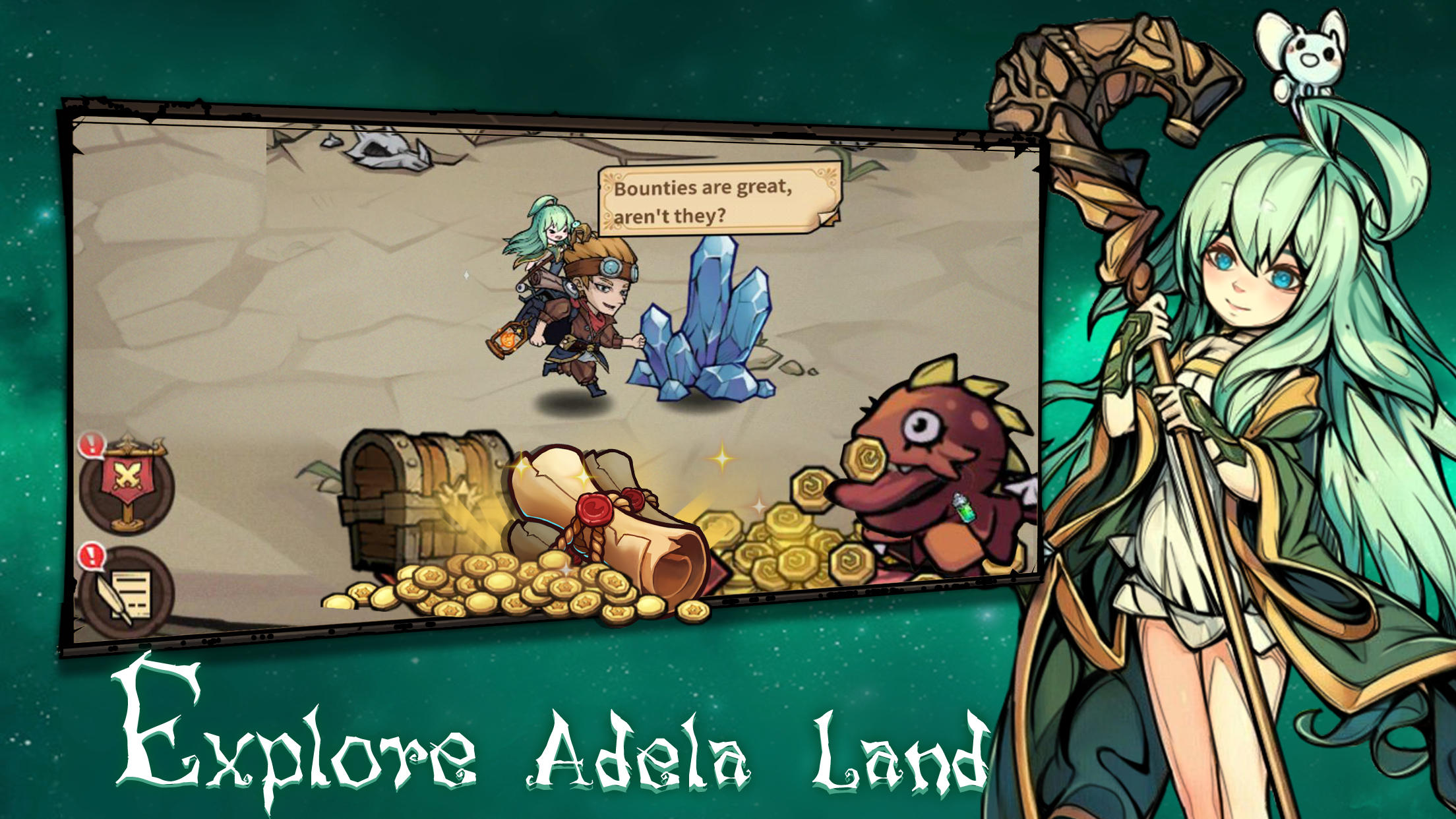 Screenshot of Adelamyth - Casual Idle RPG