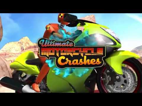 Screenshot of the video of Ultimate Motorcycle Crashes - Extreme Moto Highway