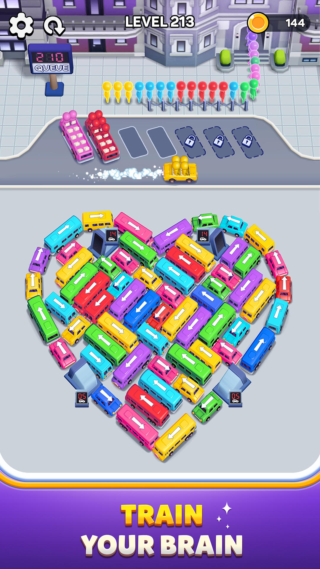 Bus Out Game Screenshot